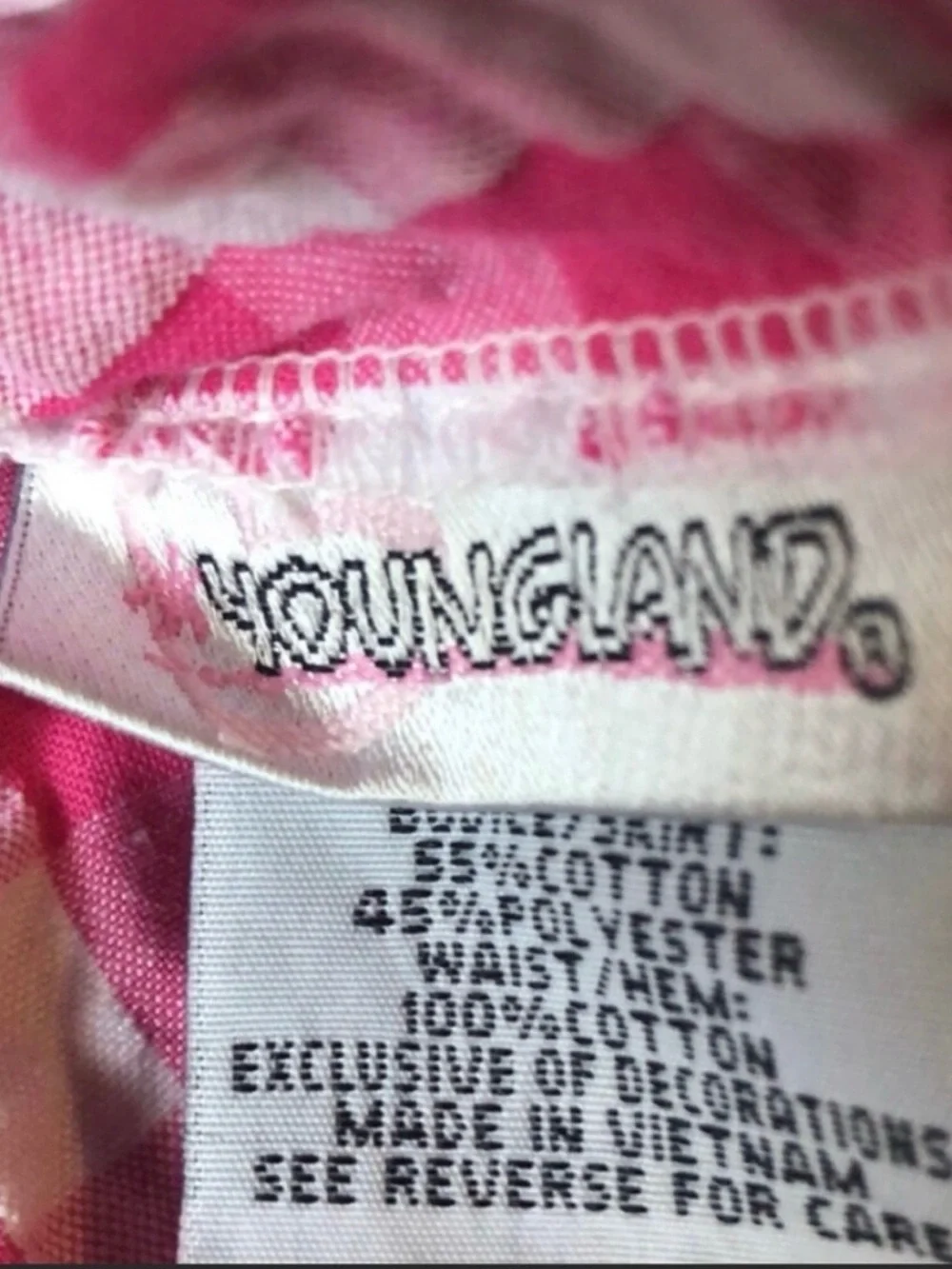 Youngland Vintage 90’s Sleeveless Pink Gingham Dress Classic Baby Girls 24 Month